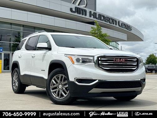 Summit White 2019 GMC Acadia SLT-1