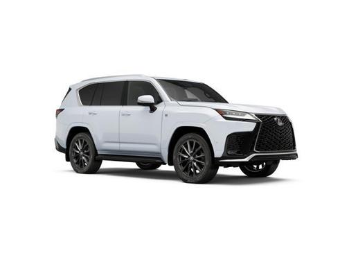 Ultra White 2026 Lexus LX 700h F SPORT Handling