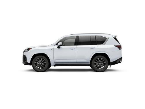 Ultra White 2026 Lexus LX 700h F SPORT Handling