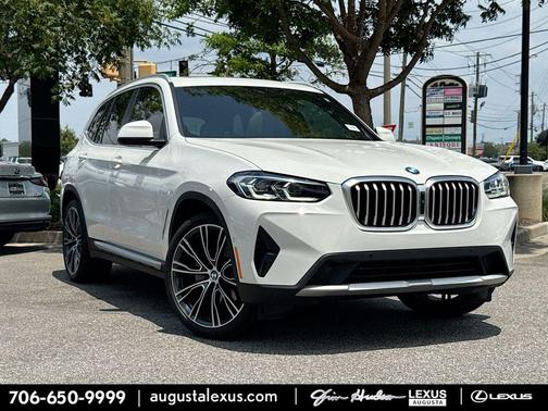Alpine White 2024 BMW X3 sDrive30i