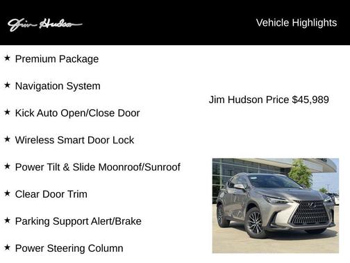 2022 Lexus NX 350 Premium