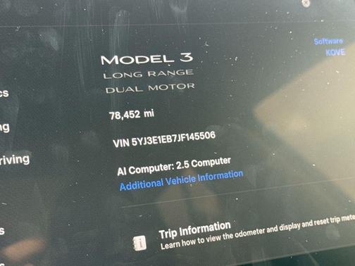 Gray 2018 Tesla Model 3 Performance