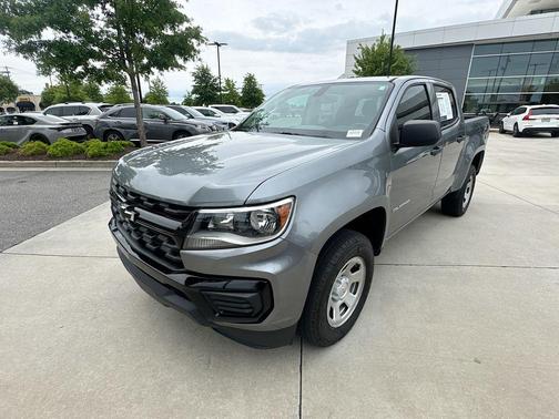 Satin Steel Metallic 2022 Chevrolet Colorado WT