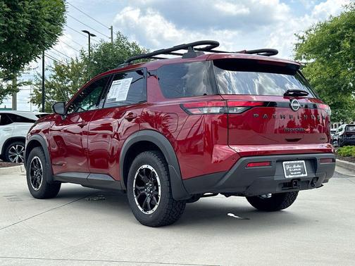 Scarlet Ember Tintcoat 2025 Nissan Pathfinder Rock Creek 4WD