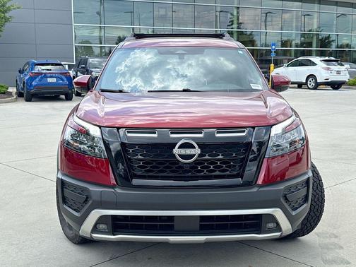 Scarlet Ember Tintcoat 2025 Nissan Pathfinder Rock Creek 4WD