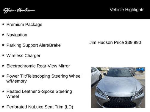2022 Lexus ES 350 Base