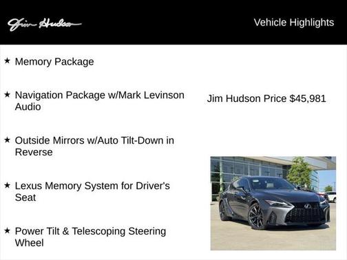 2022 Lexus IS 350 Base