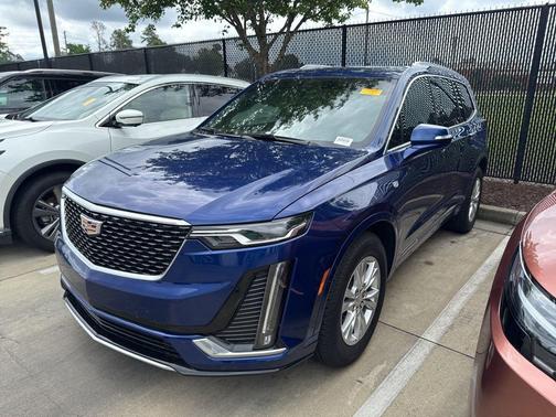 Opulent Blue Metallic 2023 Cadillac XT6 Luxury FWD