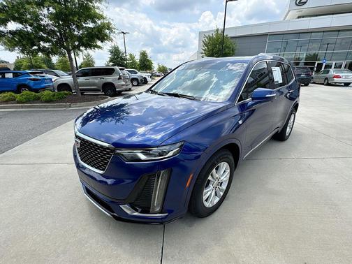 Opulent Blue Metallic 2023 Cadillac XT6 Luxury FWD
