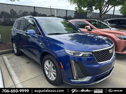 Opulent Blue Metallic 2023 Cadillac XT6 Luxury FWD