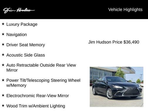 2020 Lexus ES 350 Luxury