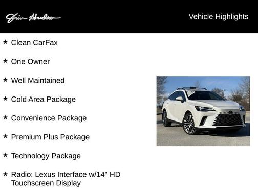 2024 Lexus RX 350 Premium Plus