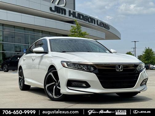Platinum White Pearl 2019 Honda Accord Sport