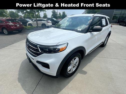 Oxford White 2021 Ford Explorer XLT