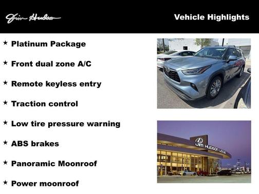 2023 Toyota Highlander Platinum