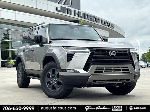 Atomic Silver/Black 2024 Lexus GX 550 Overtrail+