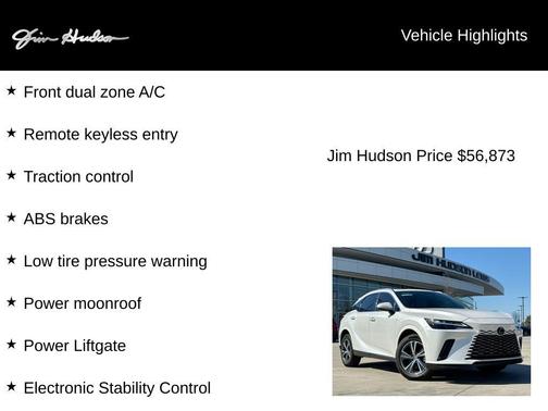 2025 Lexus RX 350 Premium