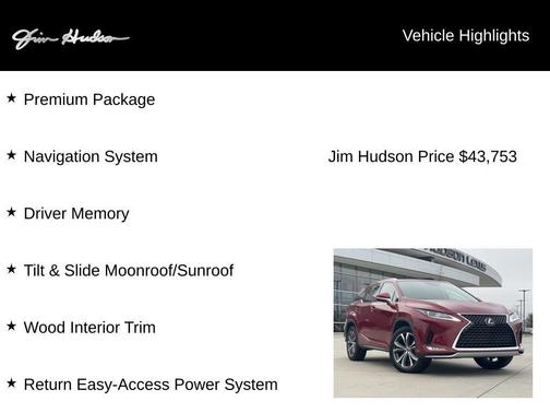 2022 Lexus RX 350L Base