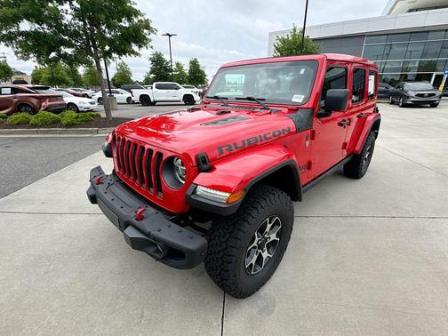 Firecracker Red Clearcoat 2022 Jeep Wrangler Unlimited Rubicon