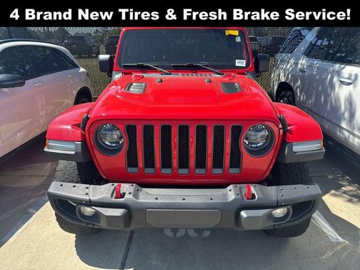 Firecracker Red Clearcoat 2022 Jeep Wrangler Unlimited Rubicon