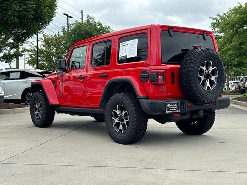 Firecracker Red Clearcoat 2022 Jeep Wrangler Unlimited Rubicon