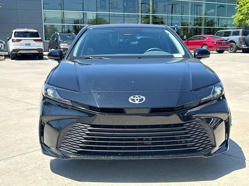 Midnight Black Metallic 2025 Toyota Camry LE