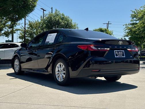Midnight Black Metallic 2025 Toyota Camry LE