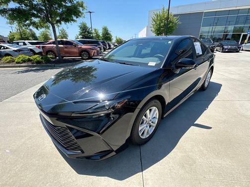 Midnight Black Metallic 2025 Toyota Camry LE
