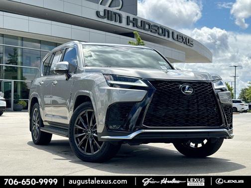 Atomic Silver 2026 Lexus LX 700h F SPORT Handling