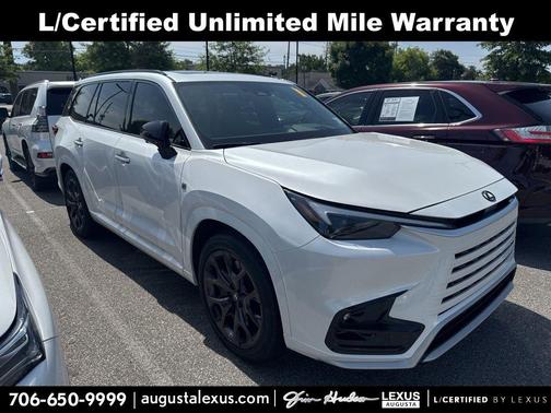 Wind Chill Pearl 2025 Lexus TX 500h F SPORT Luxury
