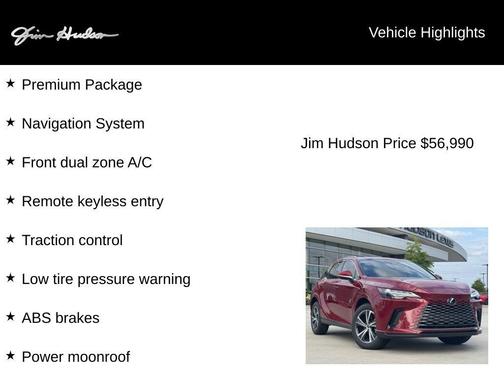 2024 Lexus RX 350 Premium