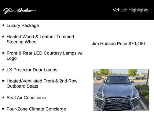 2020 Lexus LX 570 Three-Row