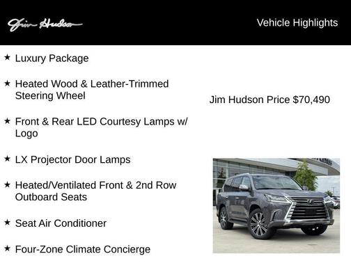 2020 Lexus LX 570 Three-Row
