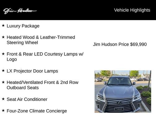 2020 Lexus LX 570 Three-Row