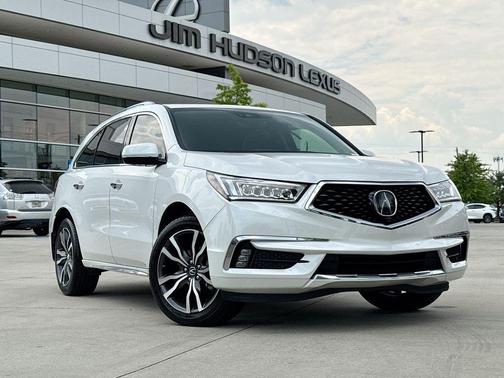 Platinum White Pearl 2020 Acura MDX 3.5L