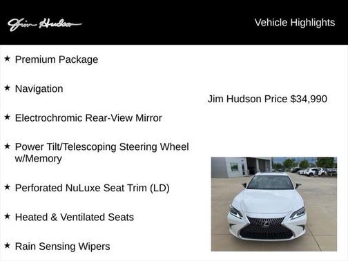 2021 Lexus ES 350 Base