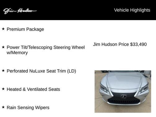 2021 Lexus ES 350 Base