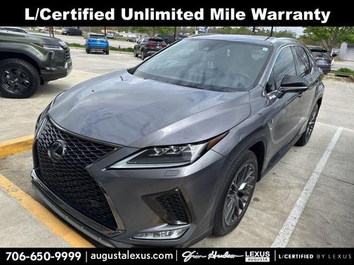 2022 Lexus RX 350 F SPORT Handling