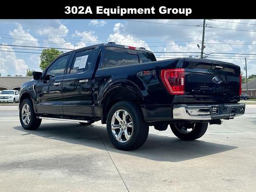 Antimatter Blue Metallic 2022 Ford F-150 XLT