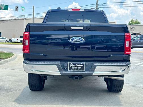 Antimatter Blue Metallic 2022 Ford F-150 XLT