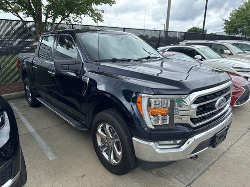 Antimatter Blue Metallic 2022 Ford F-150 XLT