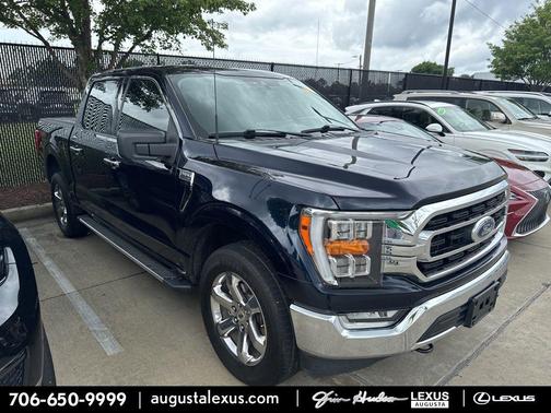 Antimatter Blue Metallic 2022 Ford F-150 XLT