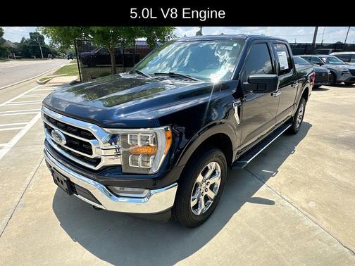 Antimatter Blue Metallic 2022 Ford F-150 XLT