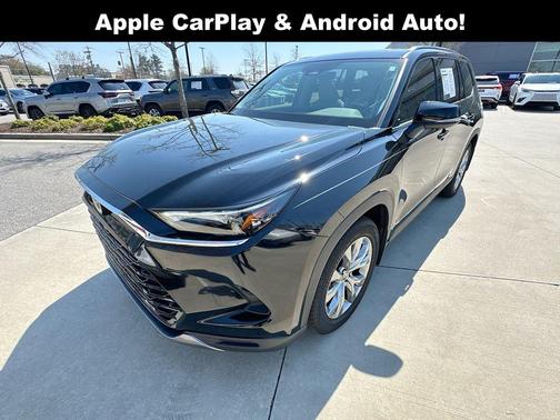 Midnight Black Metallic 2025 Toyota Grand Highlander Limited