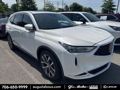 Platinum White Pearl 2024 Acura MDX Technology Package