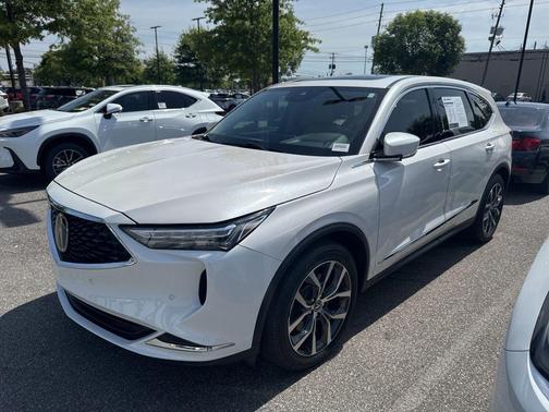 Platinum White Pearl 2024 Acura MDX Technology Package