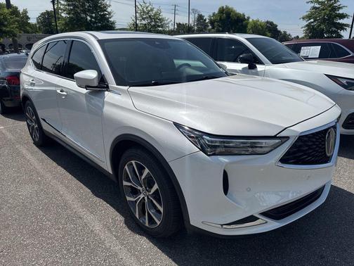 Platinum White Pearl 2024 Acura MDX Technology Package