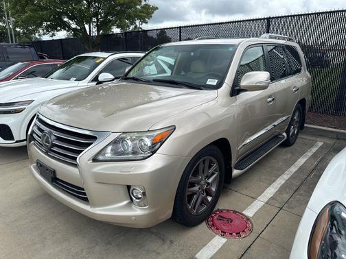 Satin Cashmere Metallic 2015 Lexus LX 570 Base