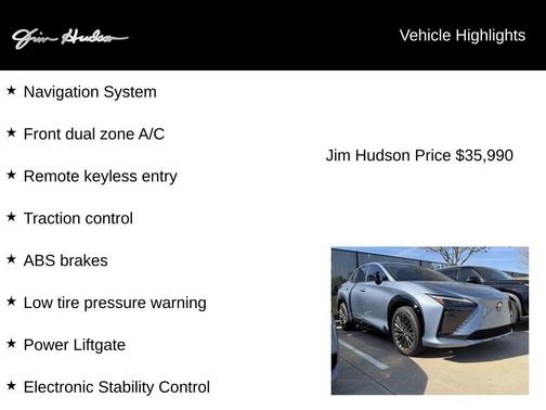 2023 Lexus RZ 450e Luxury
