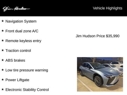 2023 Lexus RZ 450e Luxury